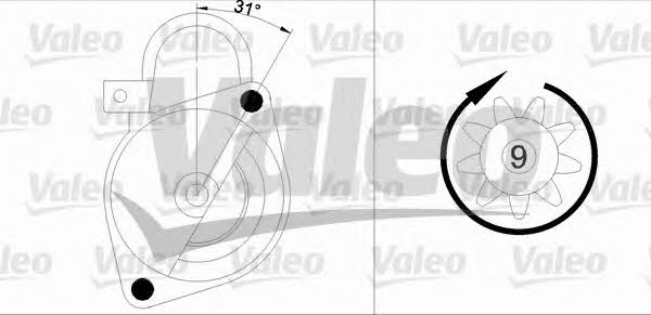 Starter Valeo 455947