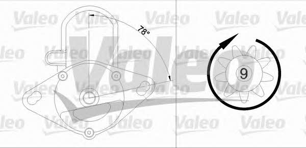 Starter Valeo 455951