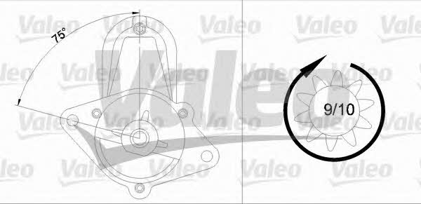 Starter Valeo 458188