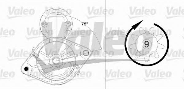 Starter Valeo 458191