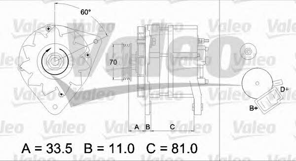 Valeo 436699 Alternator 436699