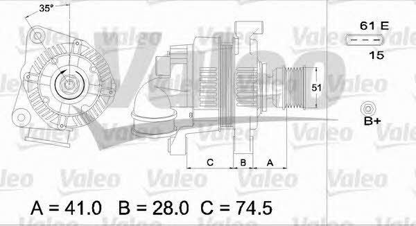 Buy Valeo 437115 – good price at EXIST.AE!
