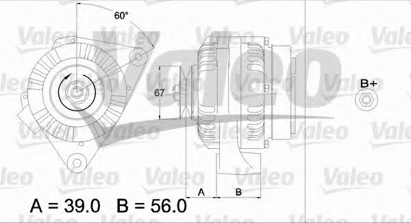 Alternator Valeo 437191