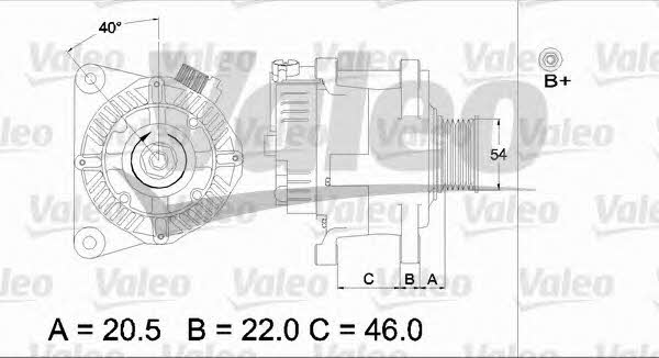Alternator Valeo 437193