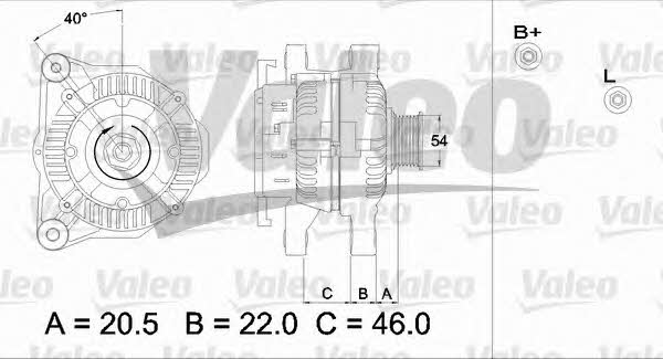 Alternator Valeo 437328