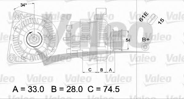 Buy Valeo 437406 – good price at EXIST.AE!