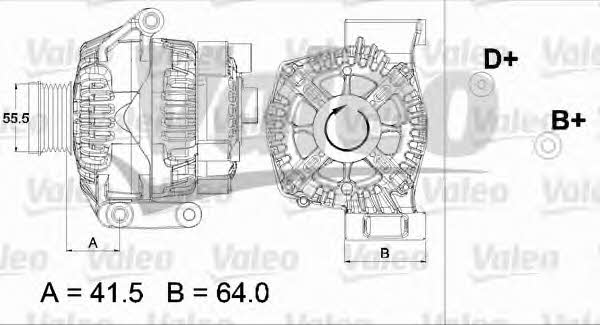 Alternator Valeo 437473
