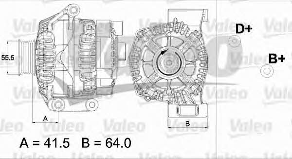 Alternator Valeo 437475