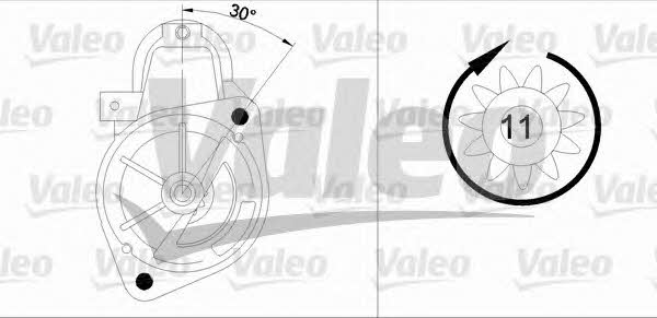 Starter Valeo 455554
