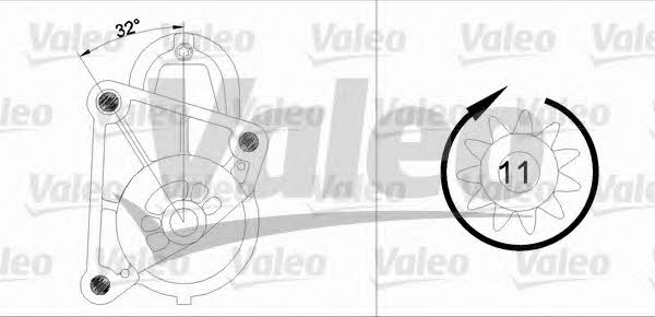 Starter Valeo 455719