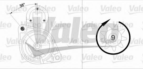 Starter Valeo 455736