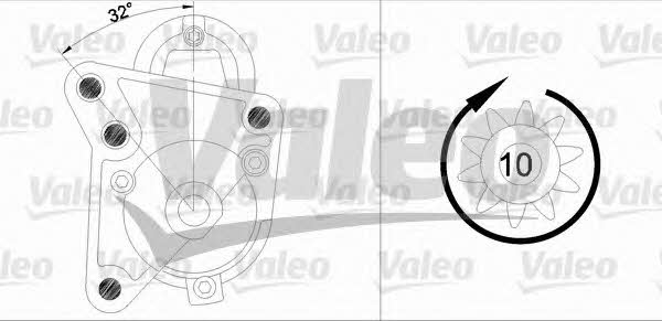 Starter Valeo 455738