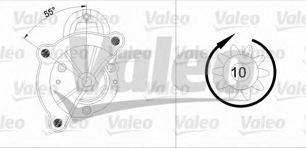 Starter Valeo 455960