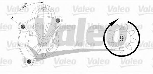 Starter Valeo 455961