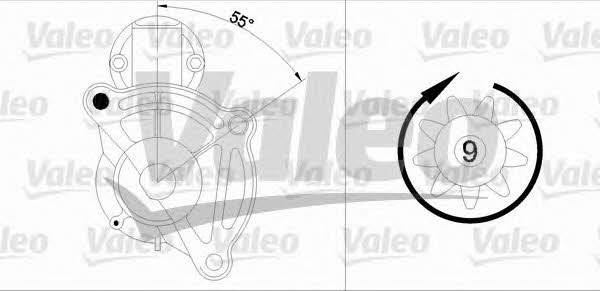Starter Valeo 455962