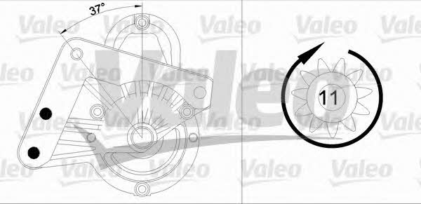 Starter Valeo 455982