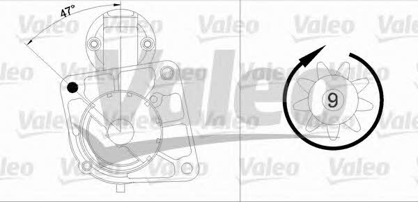 Starter Valeo 458162