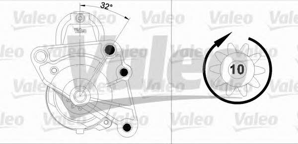 Starter Valeo 458178