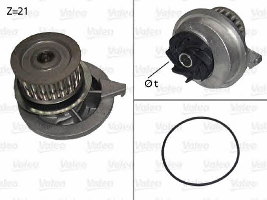 Valeo 506080 Water pump 506080