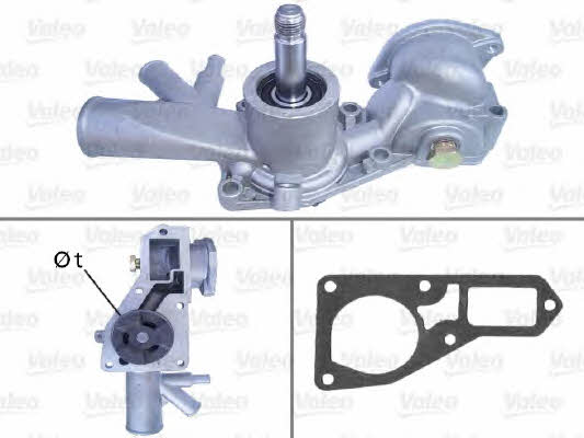 Valeo 506122 Water pump 506122