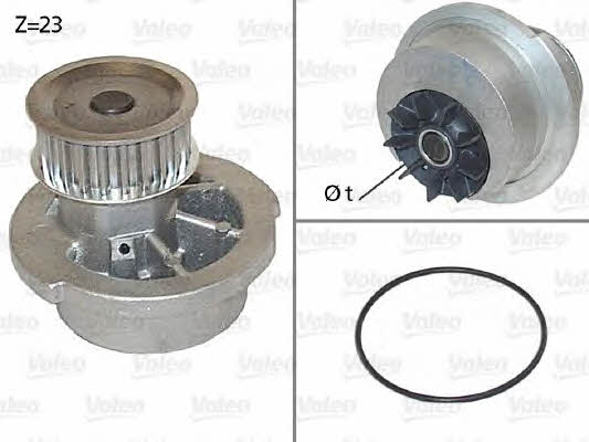 Valeo 506308 Water pump 506308