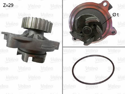 Valeo 506336 Water pump 506336