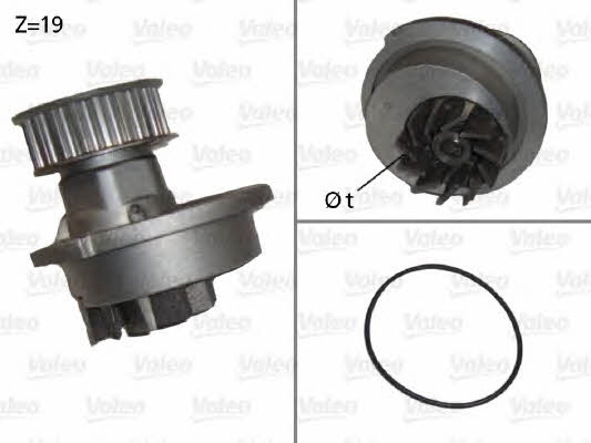 Valeo 506647 Water pump 506647