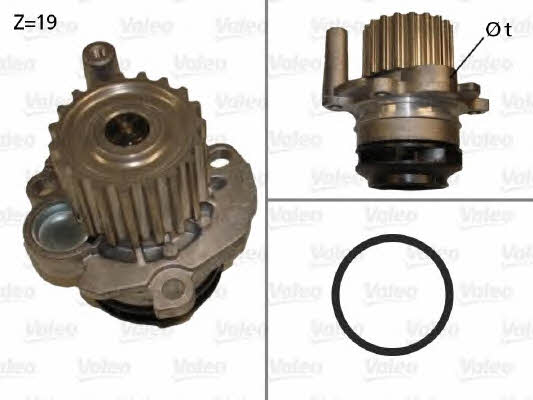 Valeo 506871 Water pump 506871