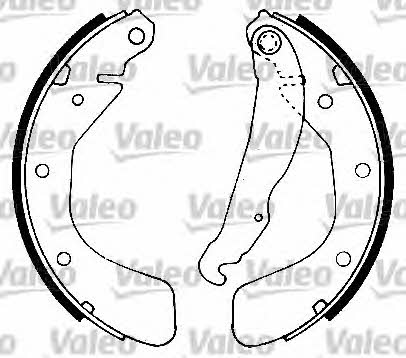 Valeo 554869 Brake shoe set 554869