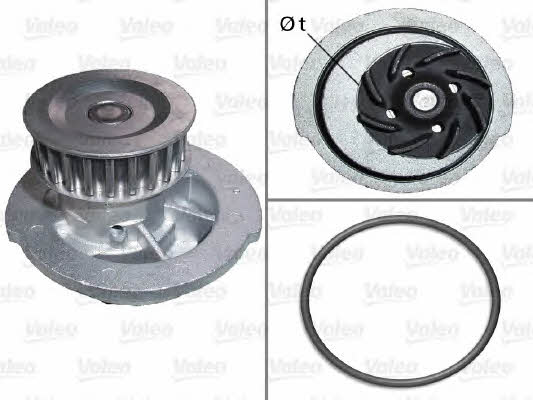 Valeo 506953 Water pump 506953 506953 Valeo Water pump