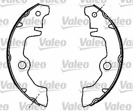 Valeo 562101 Brake shoe set 562101