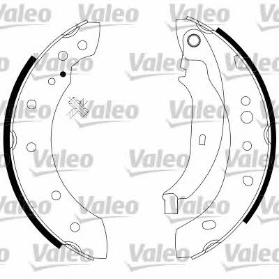 Valeo 564004 Disc brake pad set 564004