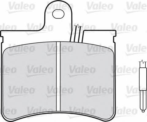 Valeo 540102 Brake Pad Set, disc brake 540102