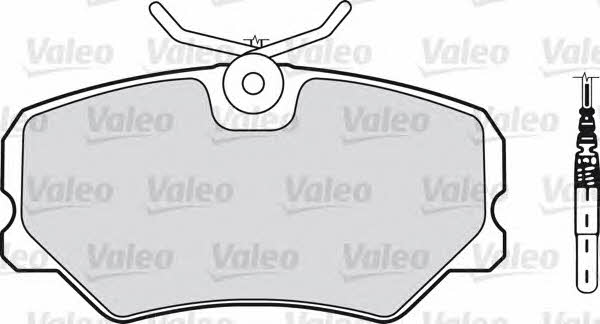Valeo 540148 Brake Pad Set, disc brake 540148