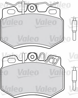 Valeo 540314 Brake Pad Set, disc brake 540314