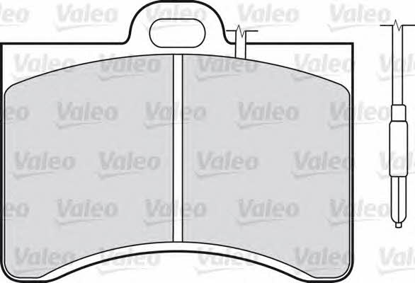 Valeo 540319 Brake Pad Set, disc brake 540319