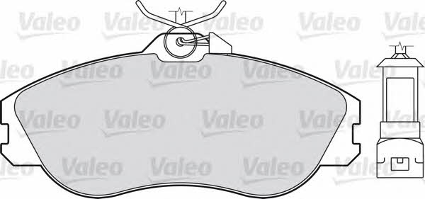 Valeo 540402 Brake Pad Set, disc brake 540402