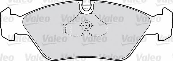 Valeo 540424 Brake Pad Set, disc brake 540424