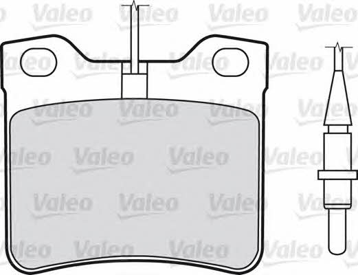 Valeo 540429 Brake Pad Set, disc brake 540429