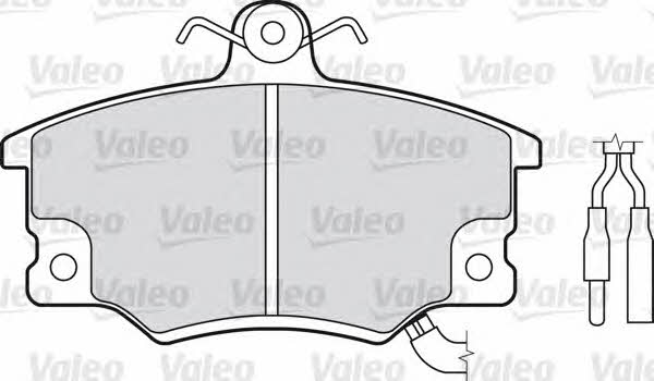 Valeo 540483 Brake Pad Set, disc brake 540483