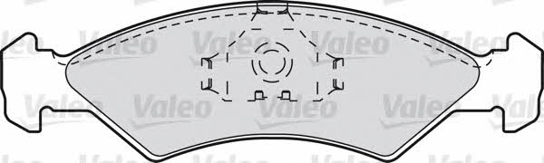 Valeo 540488 Brake Pad Set, disc brake 540488