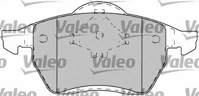 Valeo 540497 Brake Pad Set, disc brake 540497