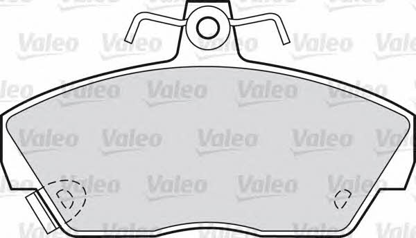 Valeo 540536 Brake Pad Set, disc brake 540536