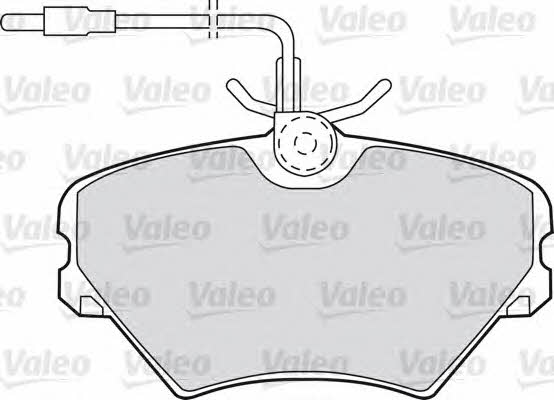 Valeo 540551 Brake Pad Set, disc brake 540551