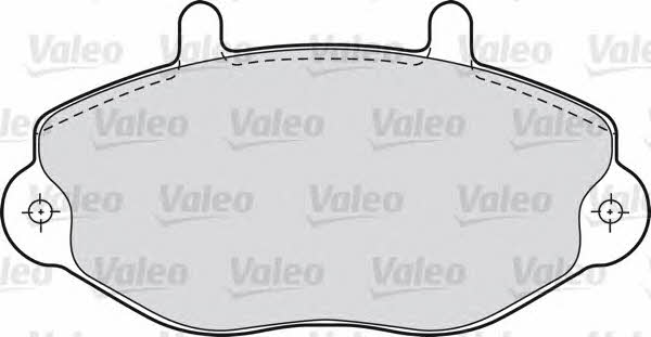 Valeo 540558 Brake Pad Set, disc brake 540558