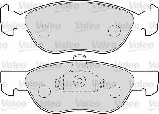 Valeo 540750 Brake Pad Set, disc brake 540750