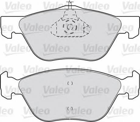 Valeo 540751 Brake Pad Set, disc brake 540751