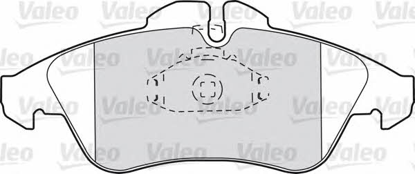 Valeo 540792 Brake Pad Set, disc brake 540792