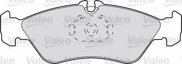 Valeo 540794 Brake Pad Set, disc brake 540794