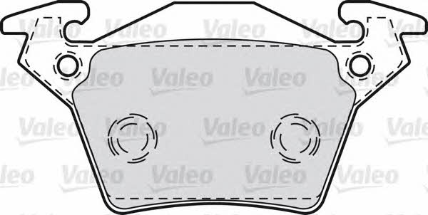 Valeo 540938 Brake Pad Set, disc brake 540938